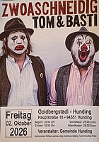 Logo Zwoaschneidig Tom & Basti Volksmusikkonzert