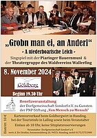 Logo Grobn man ei, an Anderl - a niederboarische Leich (Singspiel)