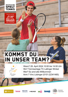 Logo Deutschland spielt Tennis - Schnupperaktion