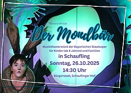 Banner Der Mondbär - Musiktheaterstück für Kinder ab 4 Jahren und Familien