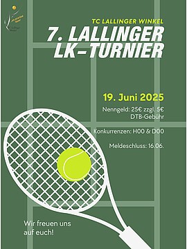 Banner 7. Lallinger LK-Turnier