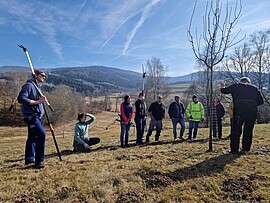 Banner Modul 1 - Ausbildung Streuobstwiesenberater: Bedeutung Streuobstwiese, Natur und Mensch