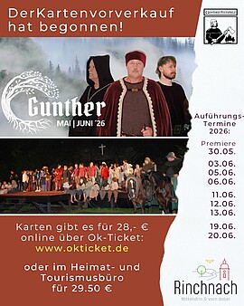 Banner Gunther Festspiele Rinchnach