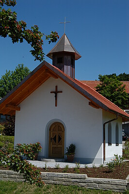 Banner Kapellenfest Ranzing zum 20-jährigen Bestehen der Dorfkapelle